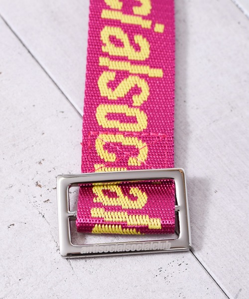 ANTI SOCIAL SOCIAL CLUB(アンチソーシャルソーシャルクラブ)の「『Anti Social Social Club』See Right Thru Me Pink Belt(ベルト・レディース・ピンク・FREE)」の3枚目の写真