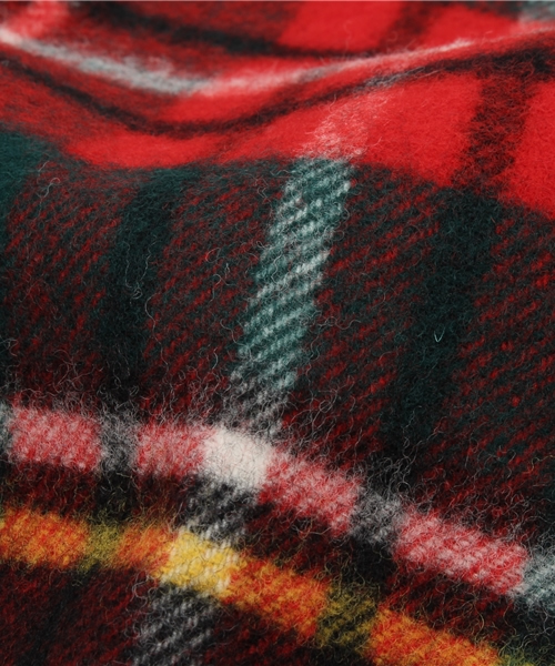 SHIPS for women(シップスフォーウィメン)の「GLEN PRINCE(グレン プリンス):タータン チェック ストール ◇(ストール/ショール・レディース・ナチュラル/レッド/グリーン/ネイビー/グレー・ONE SIZE)」の8枚目の写真