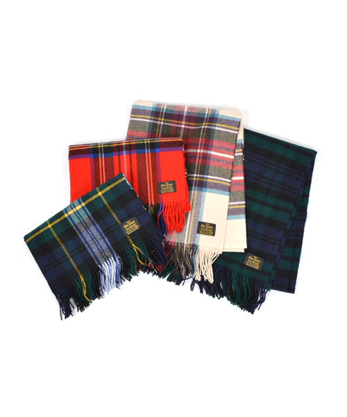 SHIPS for women(シップスフォーウィメン)の「GLEN PRINCE(グレン プリンス):タータン チェック ストール ◇(ストール/ショール・レディース・ナチュラル/レッド/グリーン/ネイビー/グレー・ONE SIZE)」の9枚目の写真