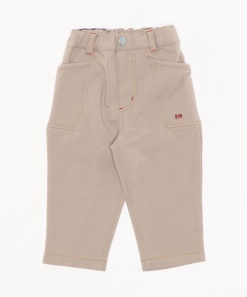 RAGMART(ラグマート)の「ニットデニムパンツ 7分丈(デニムパンツ・キッズ・ピンク/ネイビー/ベージュ・110cm/130cm/100cm/120cm)」の5枚目の写真