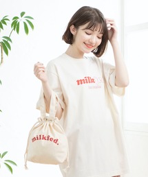 MILKFED. | ARCHCOOPER DRAWSTRING BAG MINI(ハンドバッグ)