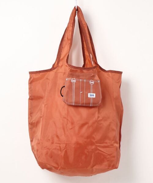 Lee（リー）の「【LEE/リー】ワンポイントブランドロゴパッカブル（収納可）エコトートバッグ（エコバッグ/サブバッグ・レディース・ブラック/ネイビー/ベージュ/ブラウン/グレー/ワイン/カーキ/ホワイト・FREE）」の5枚目の写真