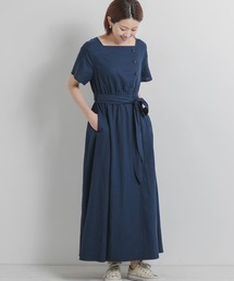 URBAN RESEARCH Sonny Label | スクエアネックリネンワンピース(ワンピース)