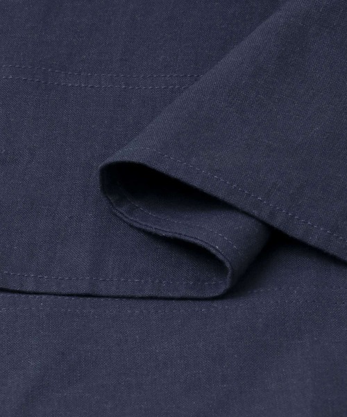 URBAN RESEARCH Sonny Label（アーバンリサーチサニーレーベル）の「スクエアネックリネンワンピース（ワンピース・レディース・ネイビー/オフホワイト/スミクロ・FREE）」の21枚目の写真