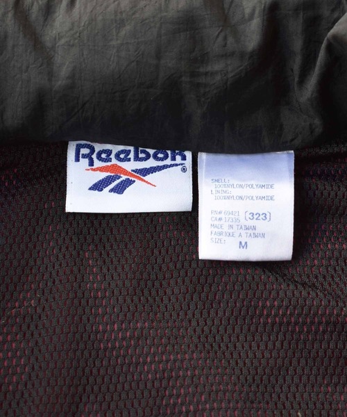 Reebok(リーボック)の「【ヴィンテージ古着】90's Reebok/リーボック フルジップ ナイロンジャケット(ナイロンジャケット・メンズ・ブラック・MEDIUM)」の7枚目の写真