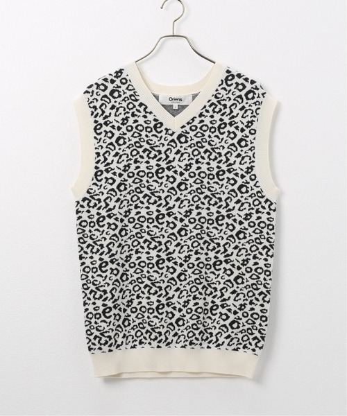 Journal ジャーナルスタンダード のファッション レオパードニットベスト ベスト Oriens Oriens ベスト Standard オリエンス