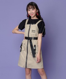 SISTER JENNI | ミリタリージャンスカ(ジャンパースカート)