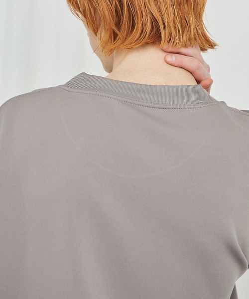 UNITED TOKYO（ユナイテッドトウキョウ）の「ラインプリントオーバーサイズTEE（Tシャツ/カットソー・メンズ・ホワイト/ブラック/ベージュ・1）」の19枚目の写真