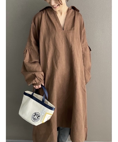 BEARDSLEY（ビアズリー）の「ワッペンミニバック（トートバッグ・レディース・インディゴブルー/アイボリー・FREE）」の14枚目の写真