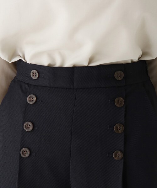 OPAQUE.CLIP（オペークドットクリップ）の「◆杢カルゼ マリンパンツ【WEB限定サイズ】（その他パンツ・レディース・ネイビー/グレー/オリーブ・40/38/42/36/34）」の13枚目の写真