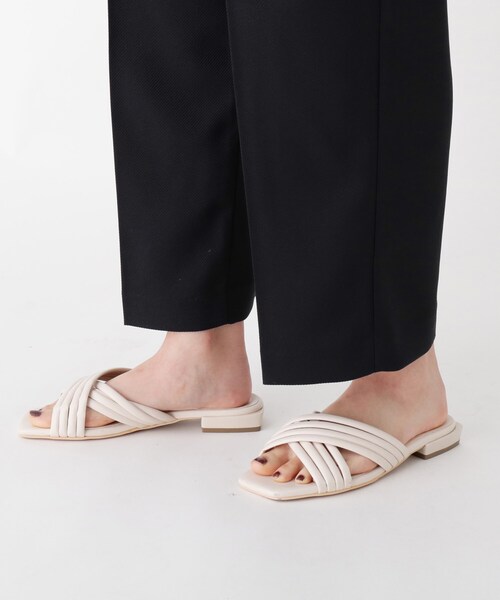 OPAQUE.CLIP（オペークドットクリップ）の「◆杢カルゼ マリンパンツ【WEB限定サイズ】（その他パンツ・レディース・ネイビー/グレー/オリーブ・40/38/42/36/34）」の5枚目の写真