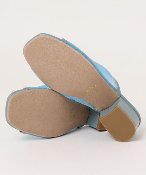 KOBE LETTUCE（コウベレタス）の「センターシームシアーサンダル（サンダル・レディース・ホワイト/ベージュ/ブラック/ブルー/シルバー・S/LL/M/L）」の9枚目の写真