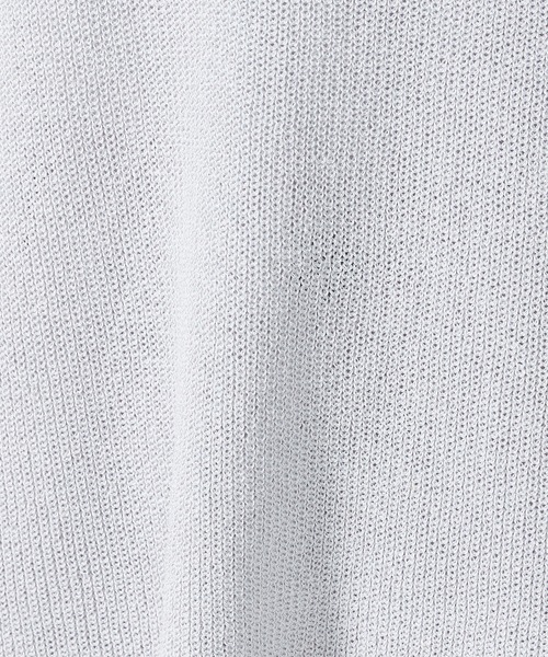COMME CA ISM（コムサイズム）の「リネン混キーネックプルオーバー（ニット/セーター・レディース・ライトグレー/ダークブラウン/ブルー/ワイン・MEDIUM/LARGE）」の21枚目の写真
