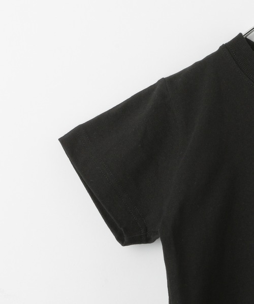 VANS（バンズ）の「【VANS(ヴァンズ)】ロゴＴ(KIDS)（Tシャツ/カットソー・キッズ・ブラック/オフホワイト/オレンジ・MEDIUM/LARGE/X-LARGE/XX-LARGE）」の9枚目の写真