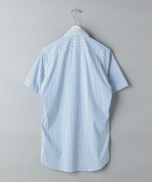 WORK TRIP OUTFITS GREEN LABEL RELAXING（ワークトリップアウトフィッツグリーンレーベル リラクシング）の「＜機能/イージーアイロン・接触冷感・ストレッチ＞WTO NY/PU スリム ボタンダウンシャツ（ビジネスシャツ・メンズ・ライトブルー/コバルトブルー/ネイビー/ロイヤルブルー・SMALL/X-LARGE/MEDIUM/LARGE）」の16枚目の写真