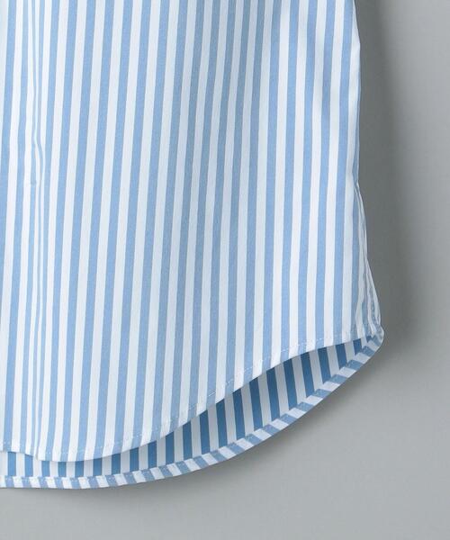 WORK TRIP OUTFITS GREEN LABEL RELAXING（ワークトリップアウトフィッツグリーンレーベル リラクシング）の「＜機能/イージーアイロン・接触冷感・ストレッチ＞WTO NY/PU スリム ボタンダウンシャツ（ビジネスシャツ・メンズ・ライトブルー/コバルトブルー/ネイビー/ロイヤルブルー・SMALL/X-LARGE/MEDIUM/LARGE）」の19枚目の写真