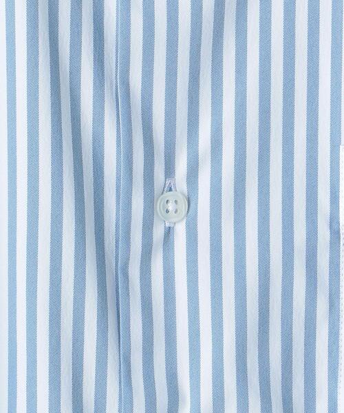 WORK TRIP OUTFITS GREEN LABEL RELAXING（ワークトリップアウトフィッツグリーンレーベル リラクシング）の「＜機能/イージーアイロン・接触冷感・ストレッチ＞WTO NY/PU スリム ボタンダウンシャツ（ビジネスシャツ・メンズ・ライトブルー/コバルトブルー/ネイビー/ロイヤルブルー・SMALL/X-LARGE/MEDIUM/LARGE）」の20枚目の写真