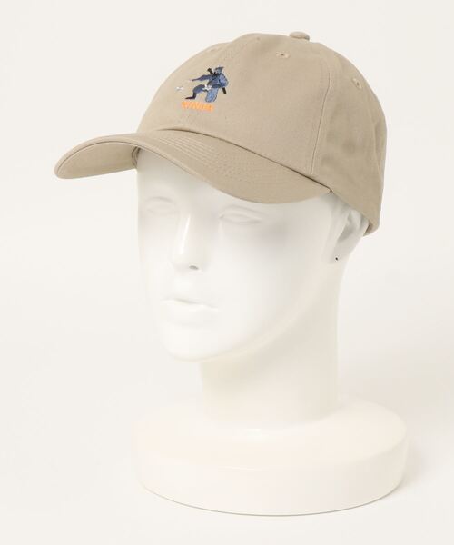 CASTANO（カスターノ）の「【CASTANO】CA SOUVENIR CAP [忍者]（キャップ・メンズ・ブラック/ホワイト/ベージュ・57~59cm）」の3枚目の写真
