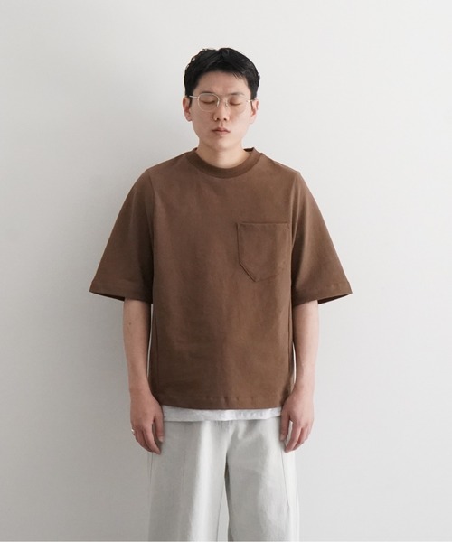 KAIKO(カイコー)の「KAIKO BOX TEE(Tシャツ/カットソー・メンズ・ブラウン/ブラック/ライトグレー・S/M/L)」の1枚目の写真