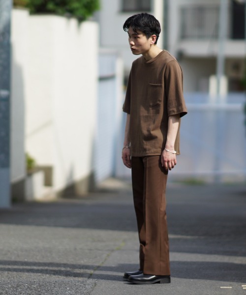 KAIKO(カイコー)の「KAIKO BOX TEE(Tシャツ/カットソー・メンズ・ブラウン/ブラック/ライトグレー・S/M/L)」の18枚目の写真