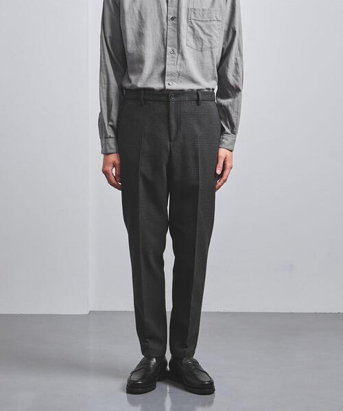 UNITED ARROWS（ユナイテッドアローズ）の「＜UNITED ARROWS "COZY"＞ ポリエステルツイード ノープリーツ イージーパンツ（その他パンツ・メンズ・ダークグレー・SMALL/MEDIUM/LARGE/X-LARGE）」の13枚目の写真