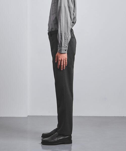 UNITED ARROWS（ユナイテッドアローズ）の「＜UNITED ARROWS "COZY"＞ ポリエステルツイード ノープリーツ イージーパンツ（その他パンツ・メンズ・ダークグレー・SMALL/MEDIUM/LARGE/X-LARGE）」の14枚目の写真