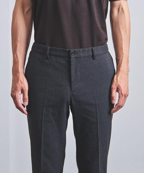 UNITED ARROWS（ユナイテッドアローズ）の「＜UNITED ARROWS "COZY"＞ ポリエステルツイード ノープリーツ イージーパンツ（その他パンツ・メンズ・ダークグレー・SMALL/MEDIUM/LARGE/X-LARGE）」の16枚目の写真