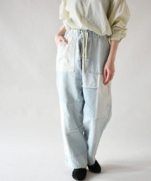 Johnbull | 【rebear by Johnbull】パッチワークイージーパンツ(デニムパンツ)
