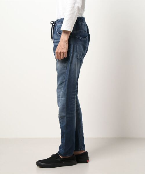 TETE HOMME(テットオム)の「ニットデニム(デニムパンツ・メンズ・ネイビー/グレー・MEDIUM/LARGE/X-LARGE/SMALL)」の3枚目の写真