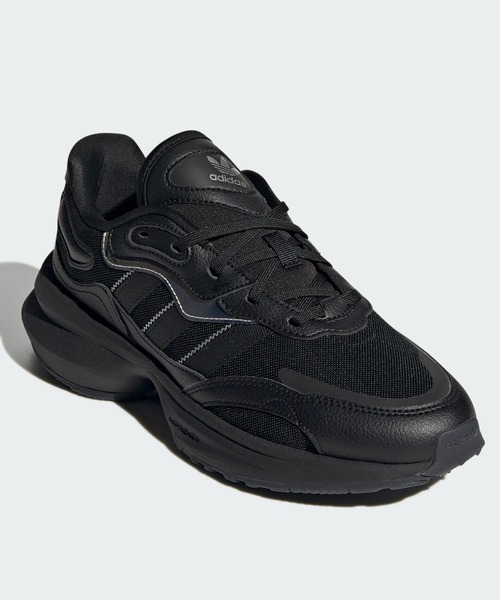 adidas（アディダス）の「Zentic / アディダスオリジナルス（スニーカー・レディース・イエロー系その他/オフホワイト/ブラック/ホワイト×ブラック・23.5cm/24.5cm/25.5cm/23.0cm/24.0cm/25.0cm/26.0cm/22.5cm/26.5cm/27.5cm/27.0cm）」の4枚目の写真