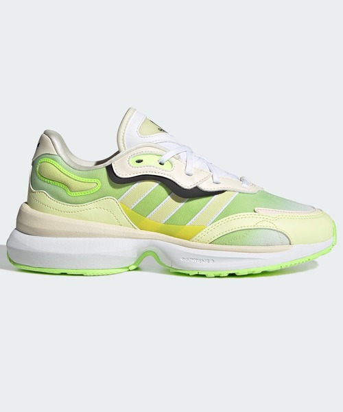 adidas（アディダス）の「Zentic / アディダスオリジナルス（スニーカー・レディース・イエロー系その他/オフホワイト/ブラック/ホワイト×ブラック・23.5cm/24.5cm/25.5cm/23.0cm/24.0cm/25.0cm/26.0cm/22.5cm/26.5cm/27.5cm/27.0cm）」の6枚目の写真