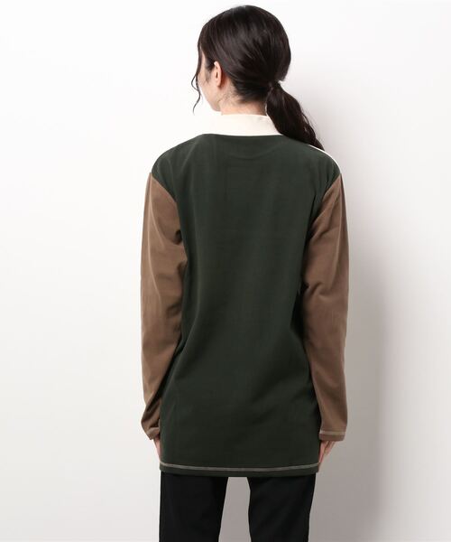 KRIFF MAYER Lady's Collection（クリフメイヤーレディースコレクション）の「もちのびハイネックロンT（Tシャツ/カットソー・レディース・ベージュ/カーキ/ナチュラル/カラフル/チャコール・MEDIUM/LARGE）」の11枚目の写真