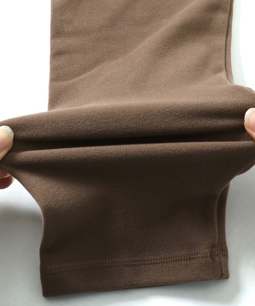 KRIFF MAYER Lady's Collection（クリフメイヤーレディースコレクション）の「もちのびハイネックロンT（Tシャツ/カットソー・レディース・ベージュ/カーキ/ナチュラル/カラフル/チャコール・MEDIUM/LARGE）」の20枚目の写真