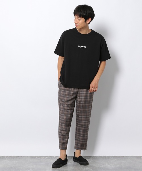 LAKOLE(ラコレ)の「プリントスウェットTシャツ / 214823(Tシャツ/カットソー・メンズ・ブラック/アイボリー/サックスブルー・MEDIUM/LARGE)」の13枚目の写真