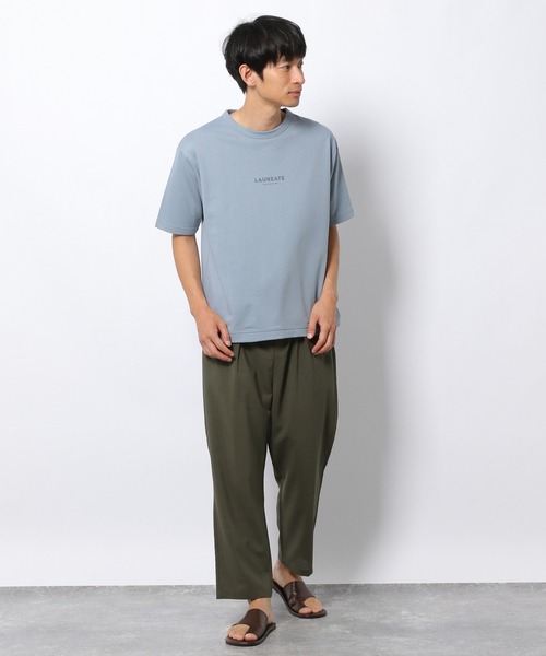 LAKOLE(ラコレ)の「プリントスウェットTシャツ / 214823(Tシャツ/カットソー・メンズ・ブラック/アイボリー/サックスブルー・MEDIUM/LARGE)」の17枚目の写真