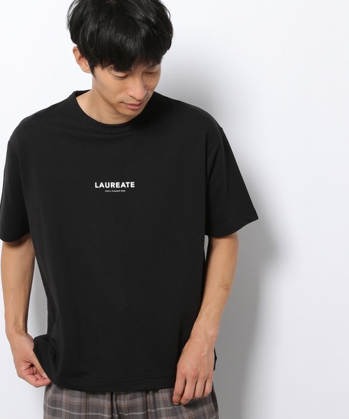 LAKOLE(ラコレ)の「プリントスウェットTシャツ / 214823(Tシャツ/カットソー・メンズ・ブラック/アイボリー/サックスブルー・MEDIUM/LARGE)」の14枚目の写真