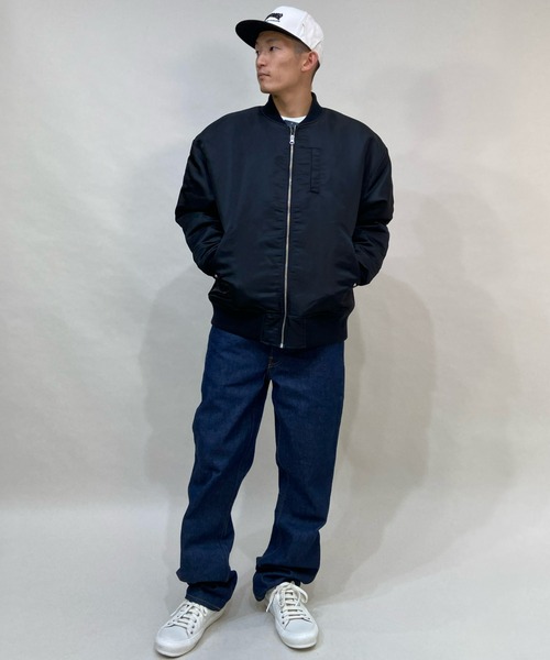 RVCA(ルーカ)の「RVCA/ルーカ リバーシブル ナイロンMA-1 BB042-766(MA-1・メンズ・ブラック/グリーン・S/M/L)」の14枚目の写真