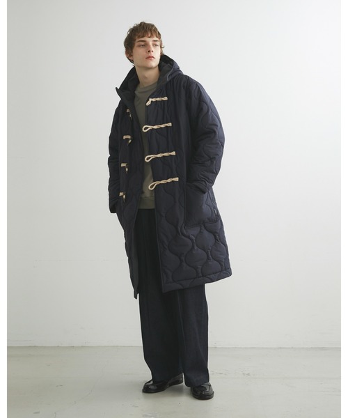 Traditional Weatherwear(トラディショナルウェザーウェア)の「OVERTON(ダッフルコート・メンズ・ネイビー・38/36)」の14枚目の写真