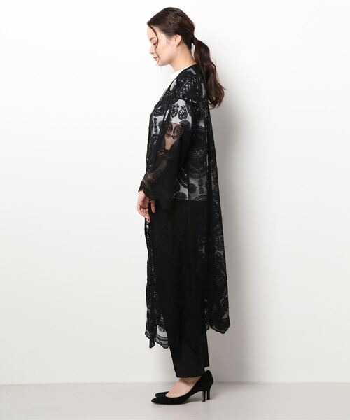 GeeRA(ジーラ)の「パネルレースガウン(ベスト・レディース・ブラック/オフホワイト・LARGE/MEDIUM)」の11枚目の写真
