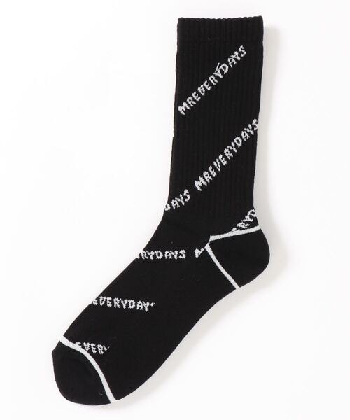 MR.EVERYDAY`S（ミスターエブリデイズ）の「MR.EVERYDAY’S ミスターエブリデイズ / ロングソックス 靴下 日本製ロゴソックス (MR.EVERYDAY'S) / MR-E101-105（ソックス/靴下・メンズ・ブラック/グリーン系その他/ホワイト/ピンク・FREE）」の10枚目の写真