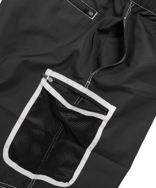 HUF（ハフ）の「HUF PEAK CONTRAST SHORT ハフ ピーク コントラスト ショートパンツ（その他パンツ・メンズ・ブラック・LARGE/MEDIUM/SMALL）」の4枚目の写真