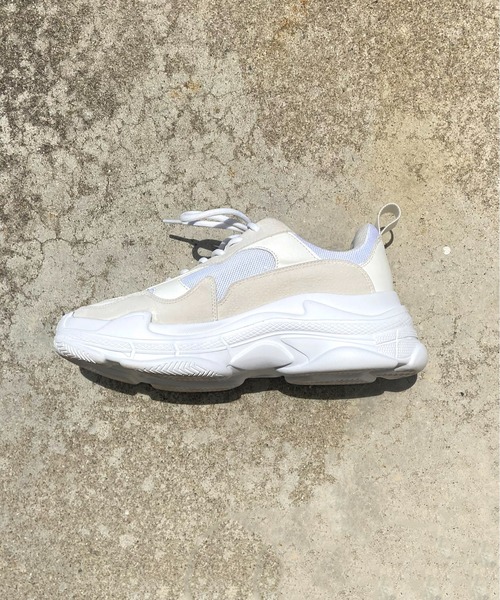 prose verse（プロズヴェール）の「《ZOZO・店舗限定》厚底ダッドスニーカー（スニーカー・レディース・ブラック/アイボリー・SMALL/MEDIUM/LARGE/LL）」の17枚目の写真