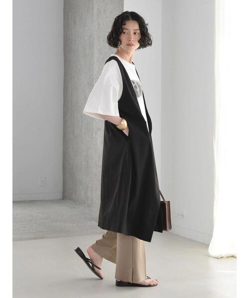 AMERICAN HOLIC(アメリカンホリック)の「ジレベスト(ベスト・レディース・ブラック/モカ・FREE)」の11枚目の写真