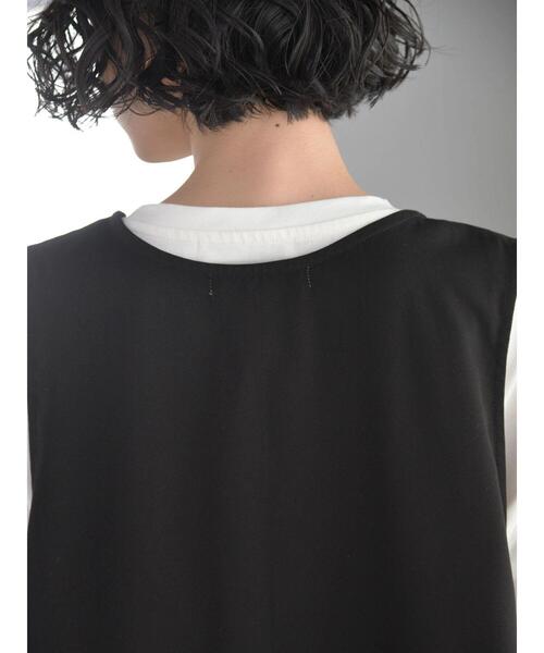 AMERICAN HOLIC(アメリカンホリック)の「ジレベスト(ベスト・レディース・ブラック/モカ・FREE)」の15枚目の写真