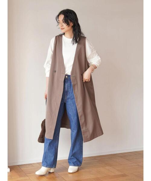 AMERICAN HOLIC(アメリカンホリック)の「ジレベスト(ベスト・レディース・ブラック/モカ・FREE)」の19枚目の写真