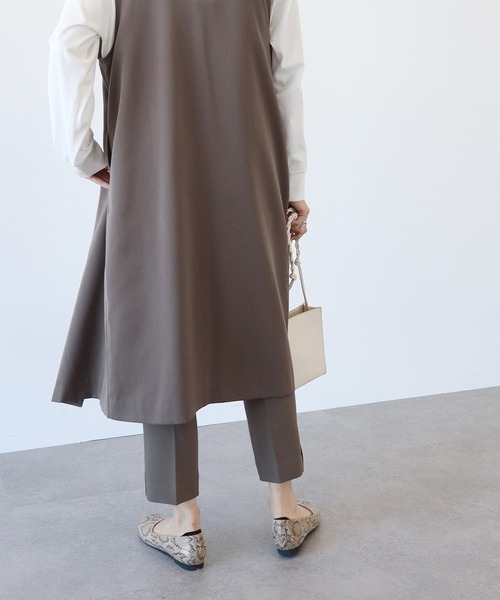 AMERICAN HOLIC(アメリカンホリック)の「ジレベスト(ベスト・レディース・ブラック/モカ・FREE)」の4枚目の写真