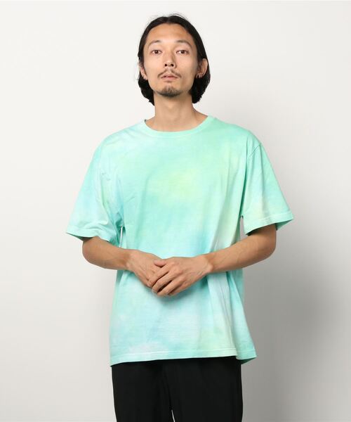 NAISSANCE(ネサンス)の「【NAISSANCE】SPECKLED DYE T-SHIRT(Tシャツ/カットソー・メンズ・グリーン・SMALL/MEDIUM)」の5枚目の写真