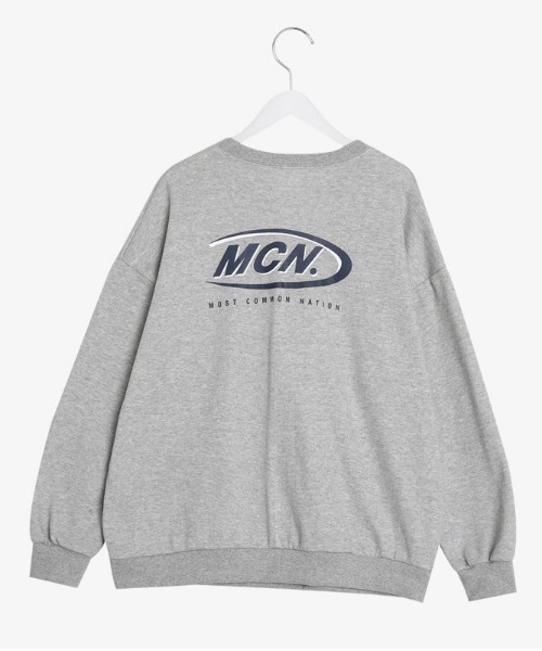 SONA（ソナ）の「SONYUNARA MCNロゴプリントトレーナー（スウェット・レディース・ライトブルー/ブラック/グレー・FREE）」の16枚目の写真