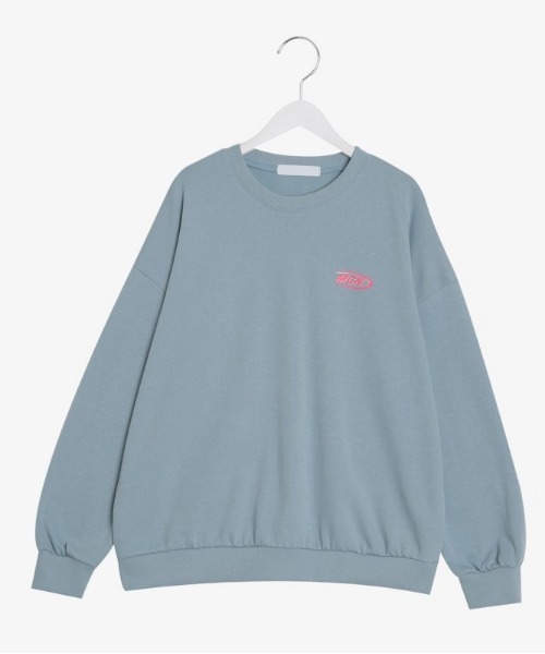 SONA（ソナ）の「SONYUNARA MCNロゴプリントトレーナー（スウェット・レディース・ライトブルー/ブラック/グレー・FREE）」の17枚目の写真