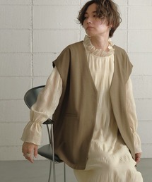 Bab | 【WEB限定】カラーレスベスト / セットアップ(ベスト)